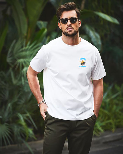 "CERTIFIED FLOWER BOY" Oversized Shirt