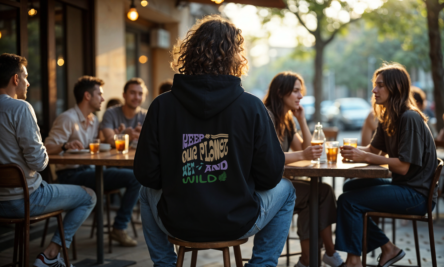 "WET AND WILD" Oversized Hoodie