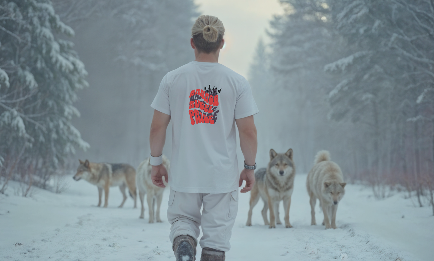 "MANADA-RUDEL-PRIDE" Oversized Shirt